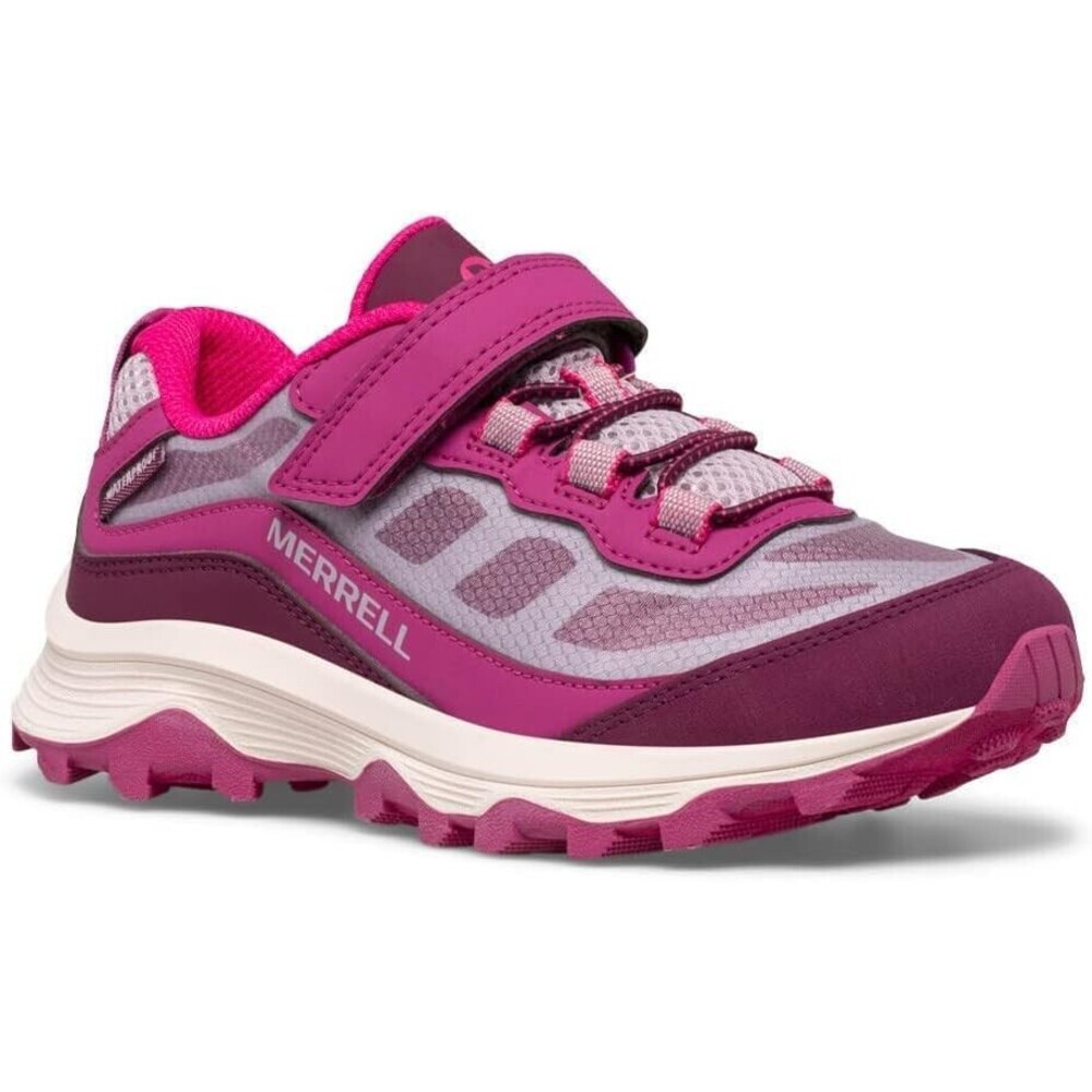 Merrell Moab Speed Low A/C MK165879 Kids 7 Berry Waterproof Hiking Shoes JOBB057